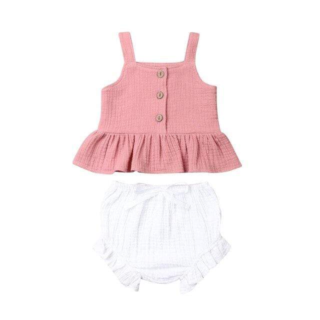 Sleeveless Tank Top with Shorts - Image 3