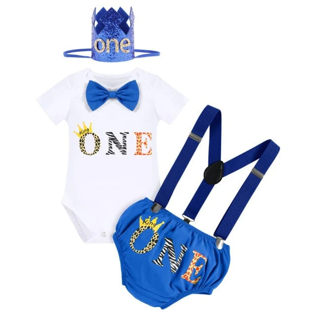 1st Birthday Boy Bodysuit Outfit - Image 14