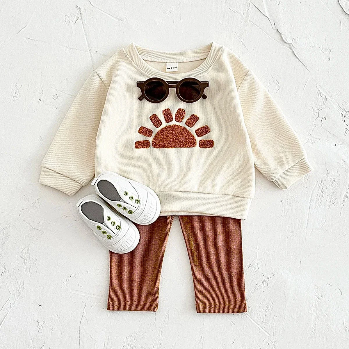 2Ps Long Sleeve Sweatshirt and Pant Set - Image 8