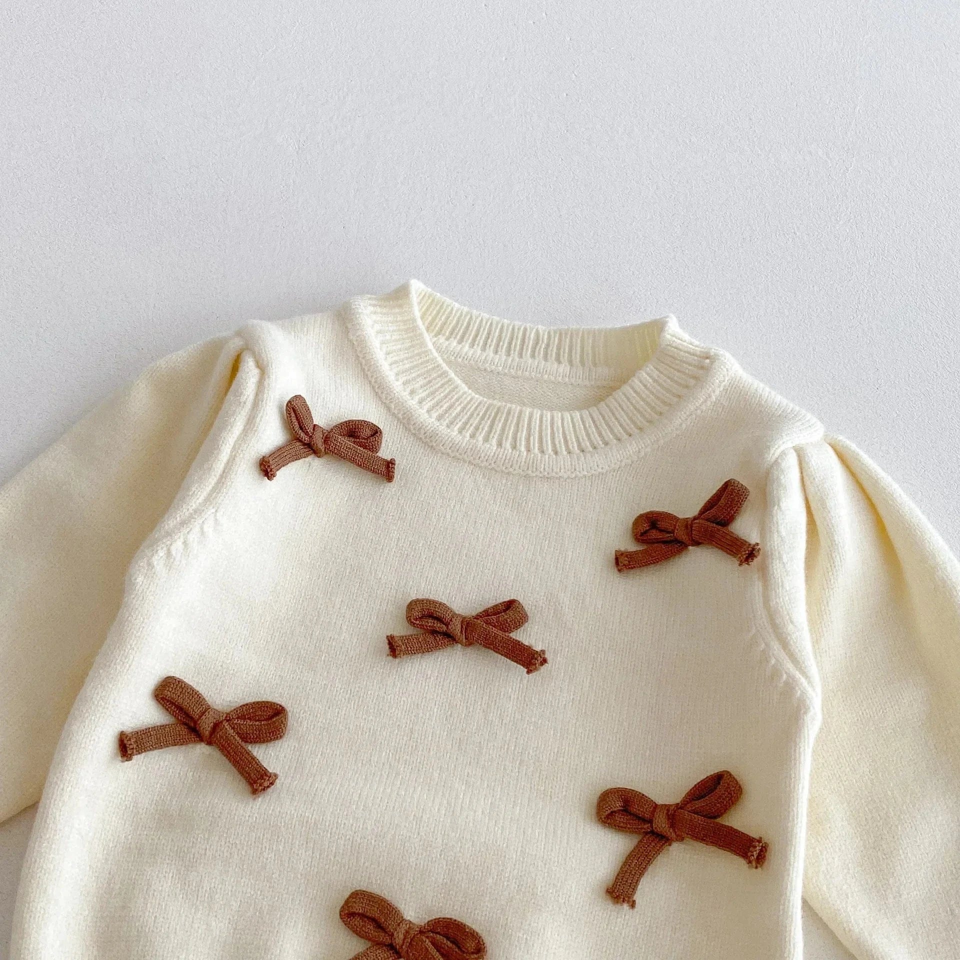 3 Piece Baby Girl Knitted Outfit - Image 5