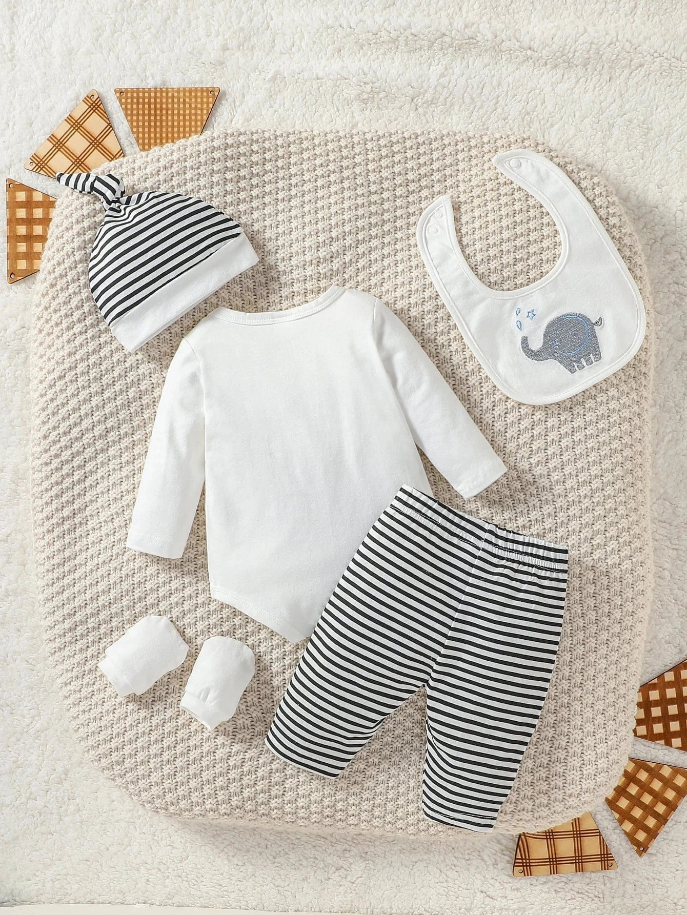 4-Piece Baby Boy Outfit Set - Image 4