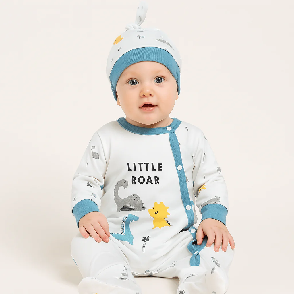 4PCS Newborn Baby Outfit Set - Image 4