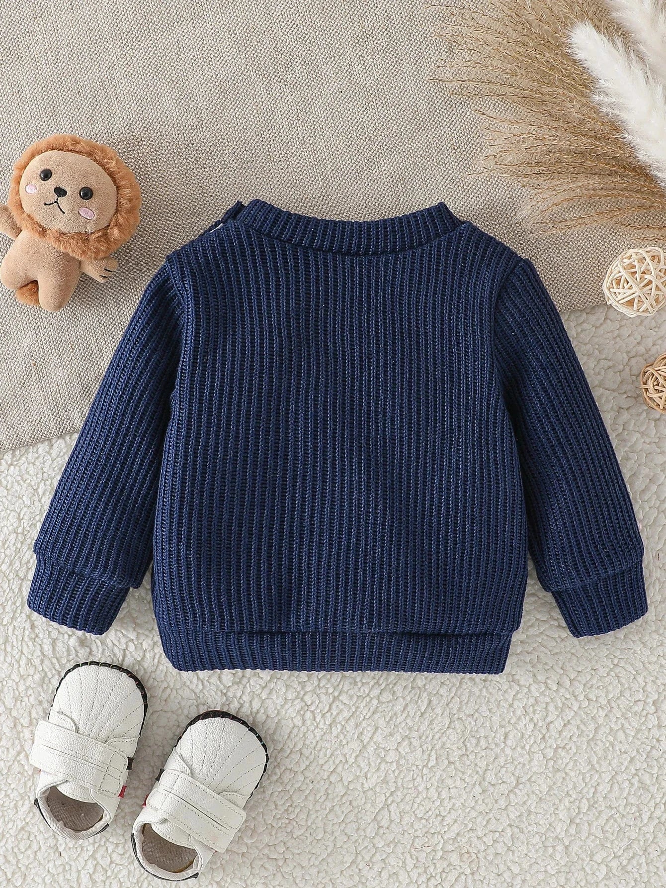 Adorable Baby Boys Bear Sweater - Image 3