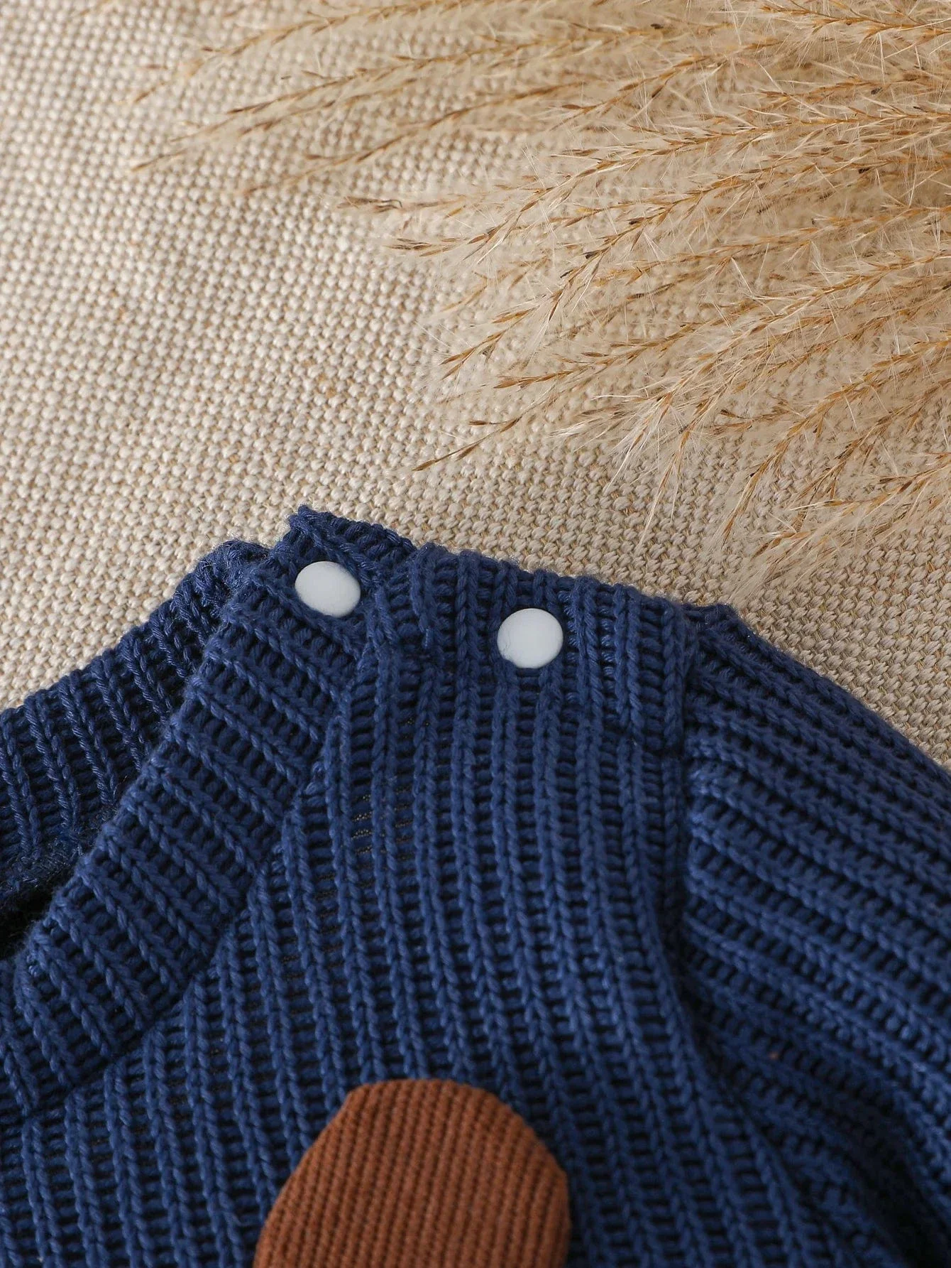 Adorable Baby Boys Bear Sweater - Image 4