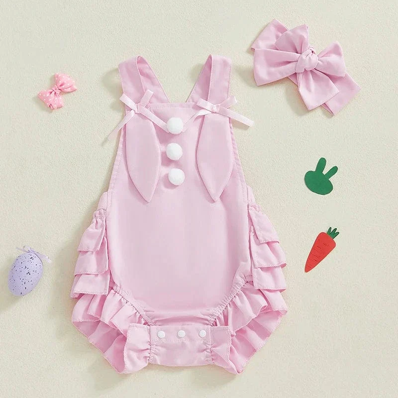 Adorable Baby Bunny Romper - Image 3
