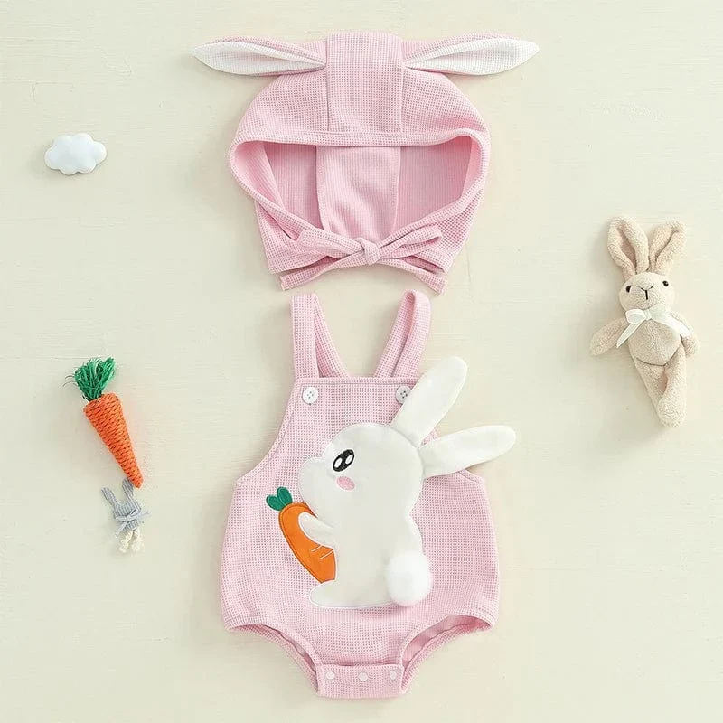 Adorable Baby Bunny Romper Set - Image 5