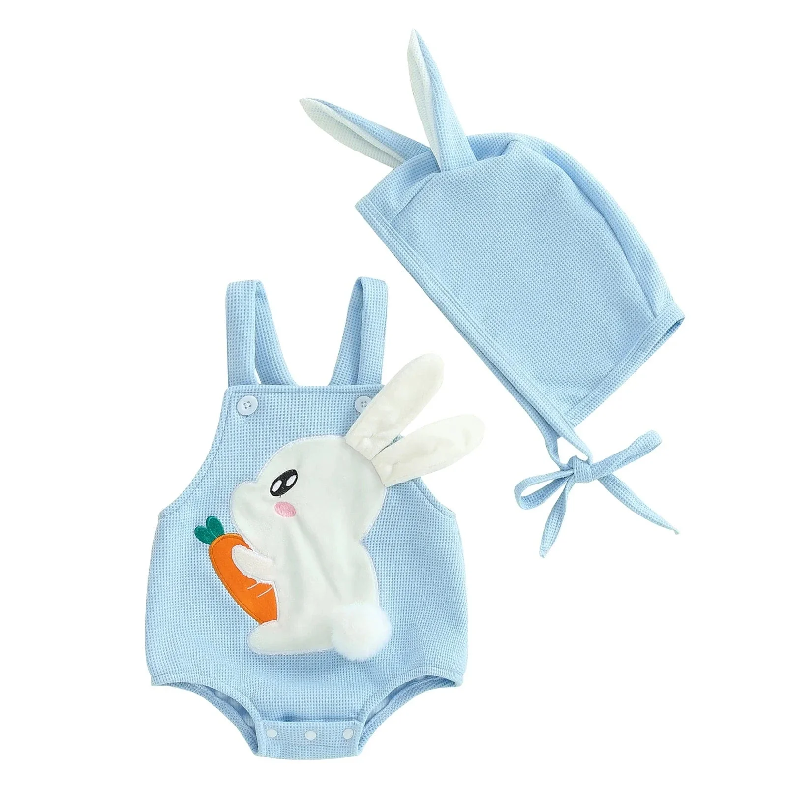 Adorable Baby Bunny Romper Set - Image 8