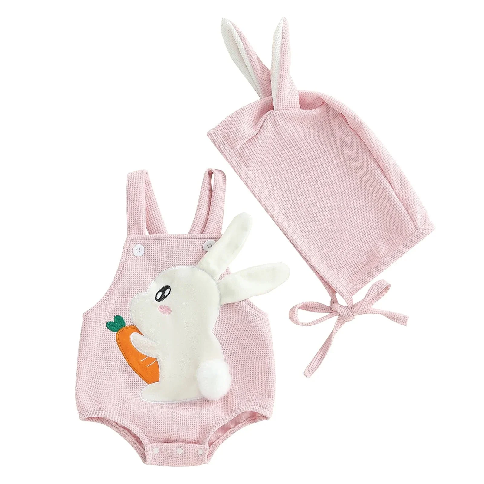 Adorable Baby Bunny Romper Set - Image 9