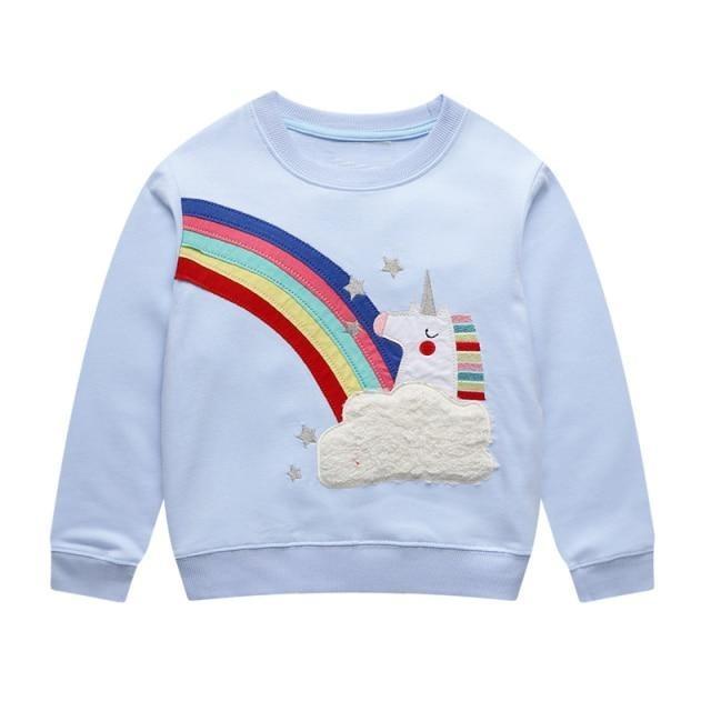 Unicorn Print Sweatshirt - Image 2