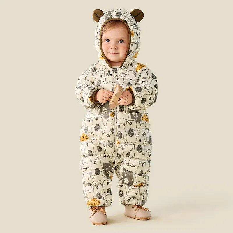 Arctic Cub Baby Down Snowsuit - Image 9