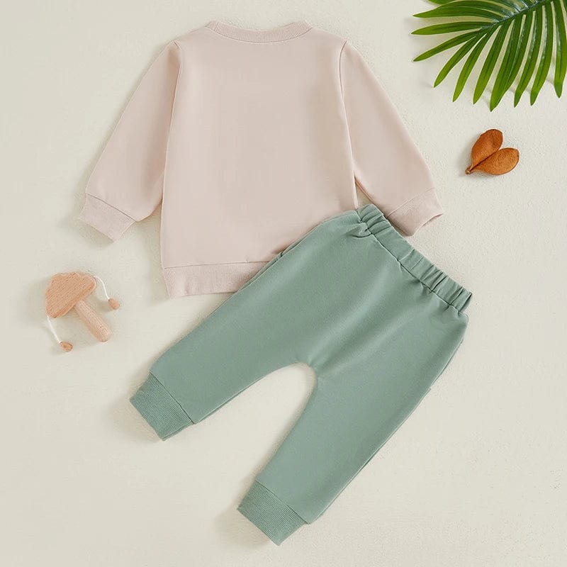 Baby Boy 1st Birthday  Sweatshirt Set - Image 4