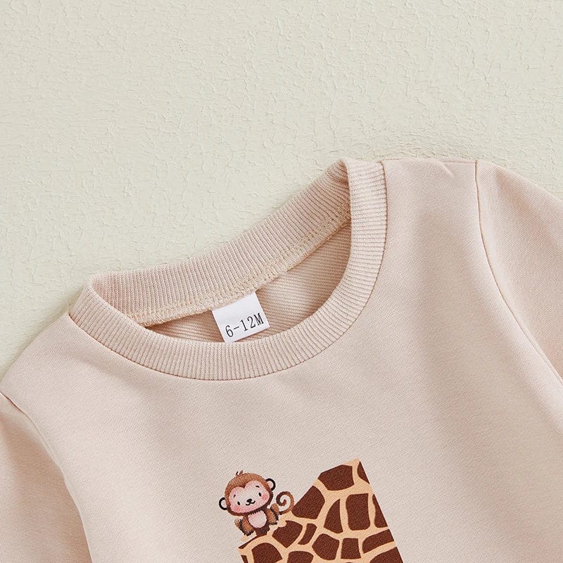 Baby Boy 1st Birthday  Sweatshirt Set - Image 5