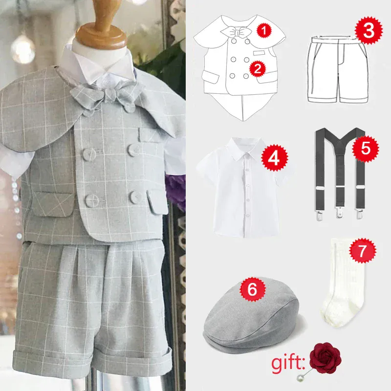 Baby Boy Gentleman Outfit Set - Image 10