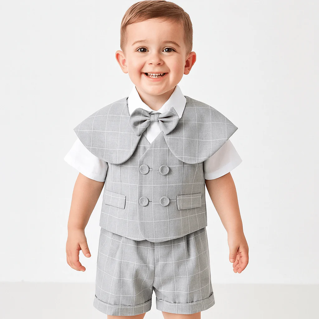Baby Boy Gentleman Outfit Set - Image 2