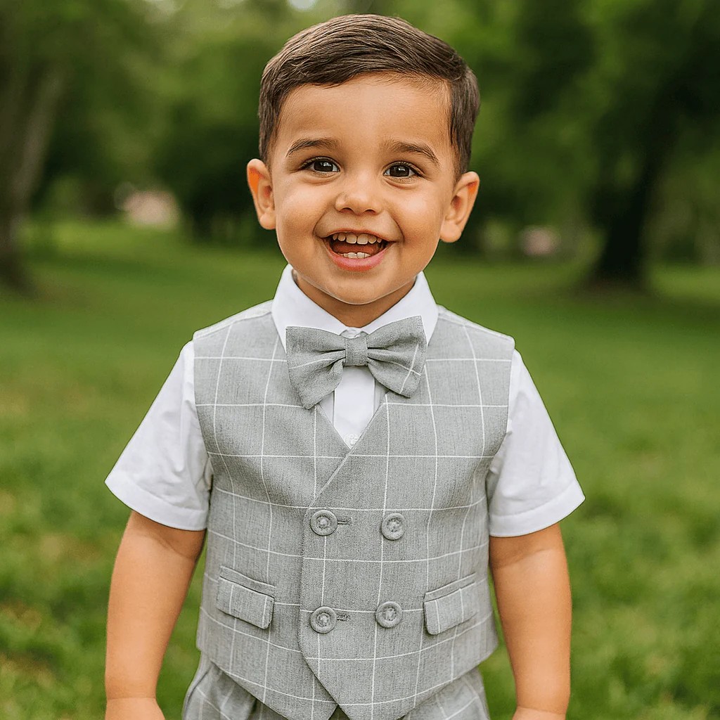 Baby Boy Gentleman Outfit Set - Image 4