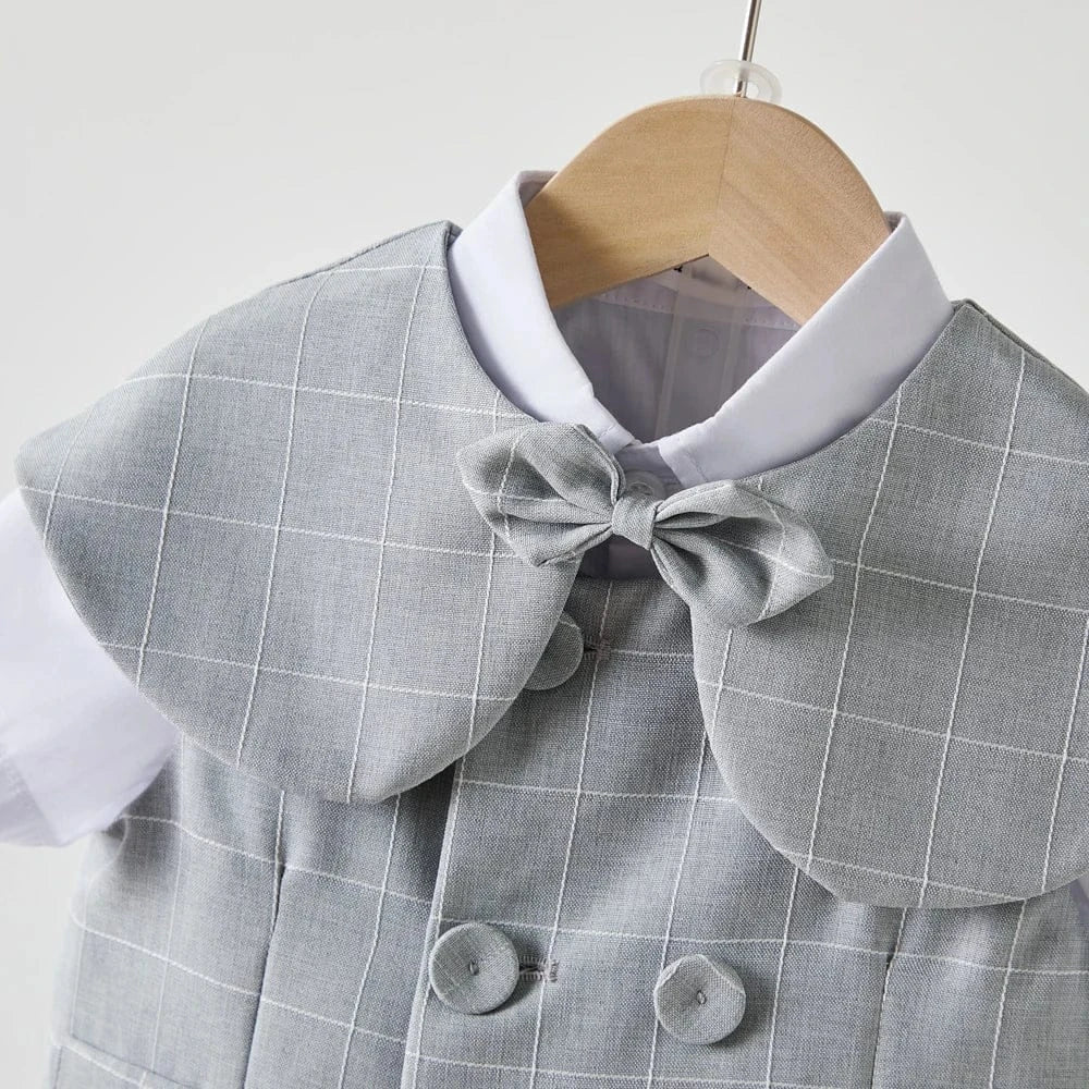 Baby Boy Gentleman Outfit Set - Image 5