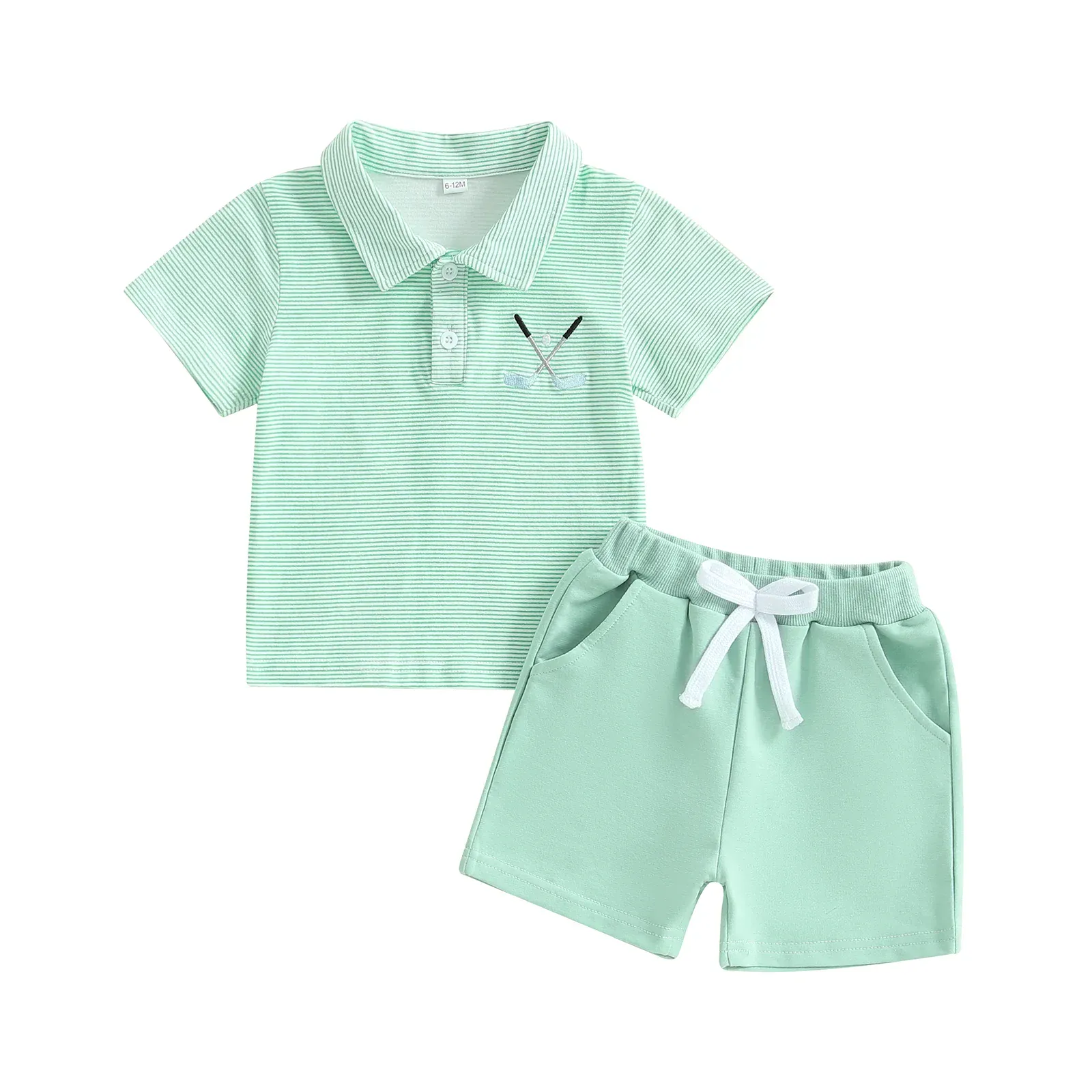 Baby Boy Golf Outfit Set - Image 7