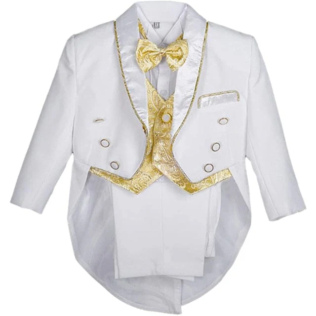 Baby Boy Tuxedo Outfit - Image 4