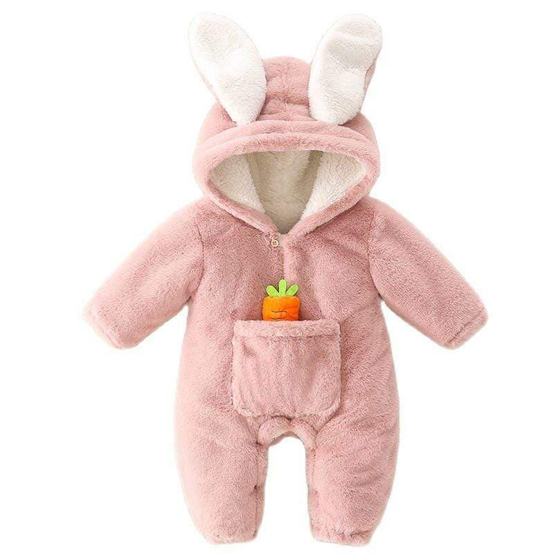 Baby Carrot Rabbit Romper - Image 3