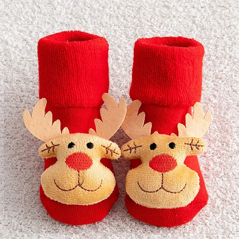 Baby Christmas Non-Slip Socks - Image 3