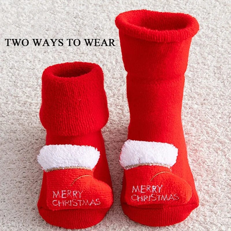 Baby Christmas Non-Slip Socks - Image 4