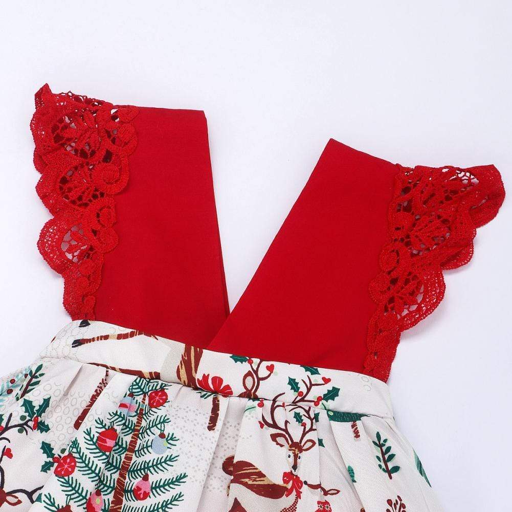 Baby First Christmas Dress Romper - Image 6