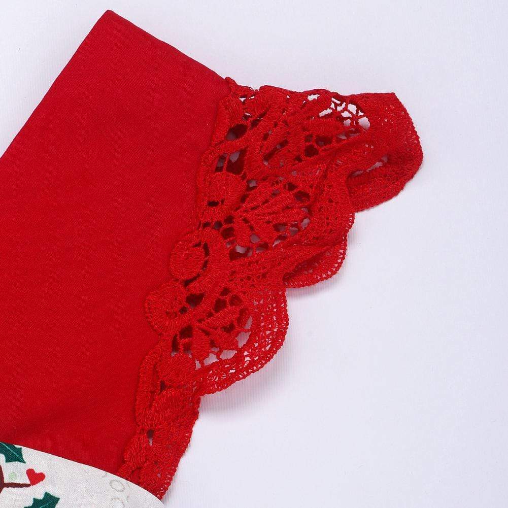 Baby First Christmas Dress Romper - Image 7