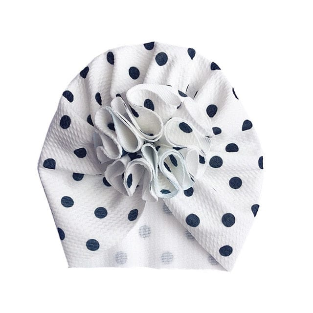 Baby Floral Knotted Turban Headband - Image 10