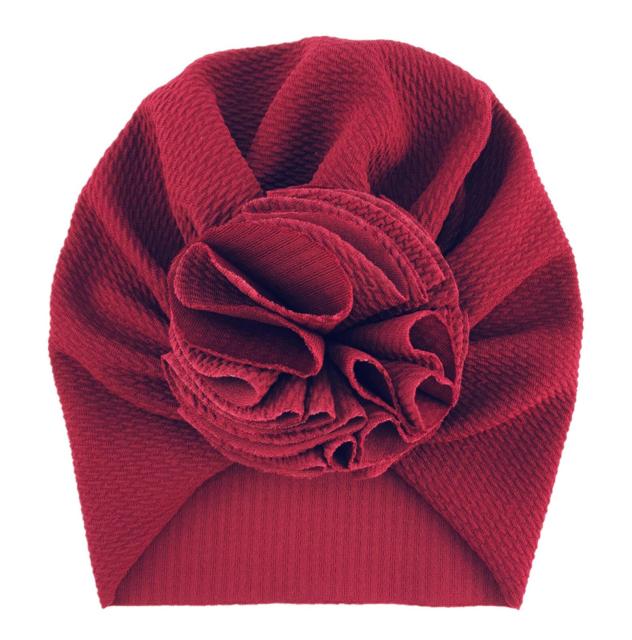 Baby Floral Knotted Turban Headband - Image 5