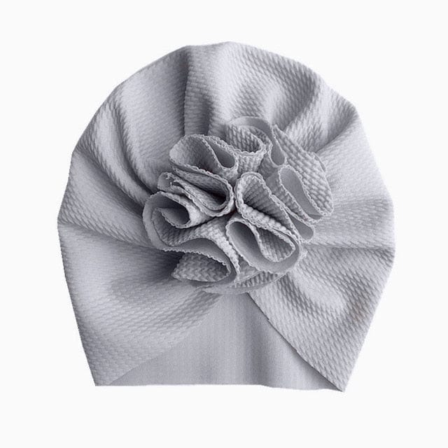 Baby Floral Knotted Turban Headband - Image 6