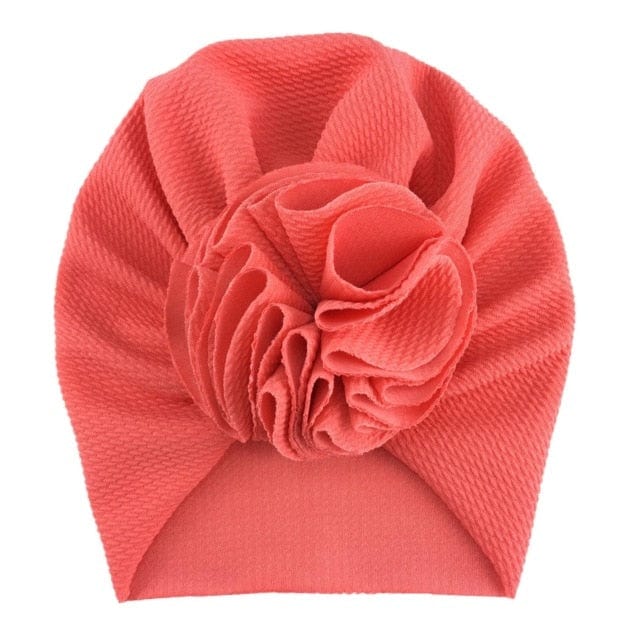 Baby Floral Knotted Turban Headband - Image 8