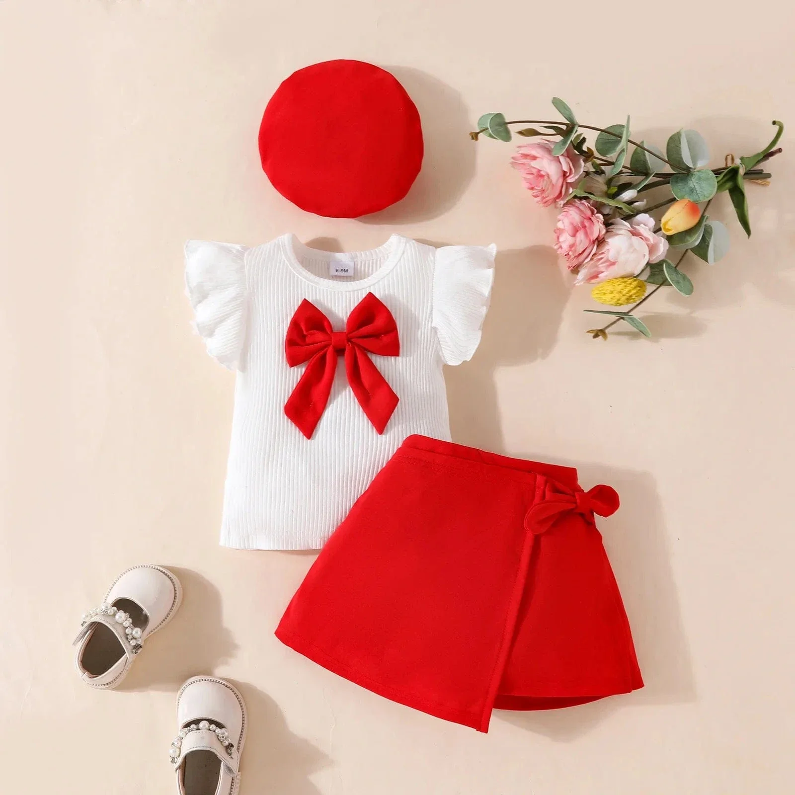 Baby Girl 3 Piece Outfit - Image 13