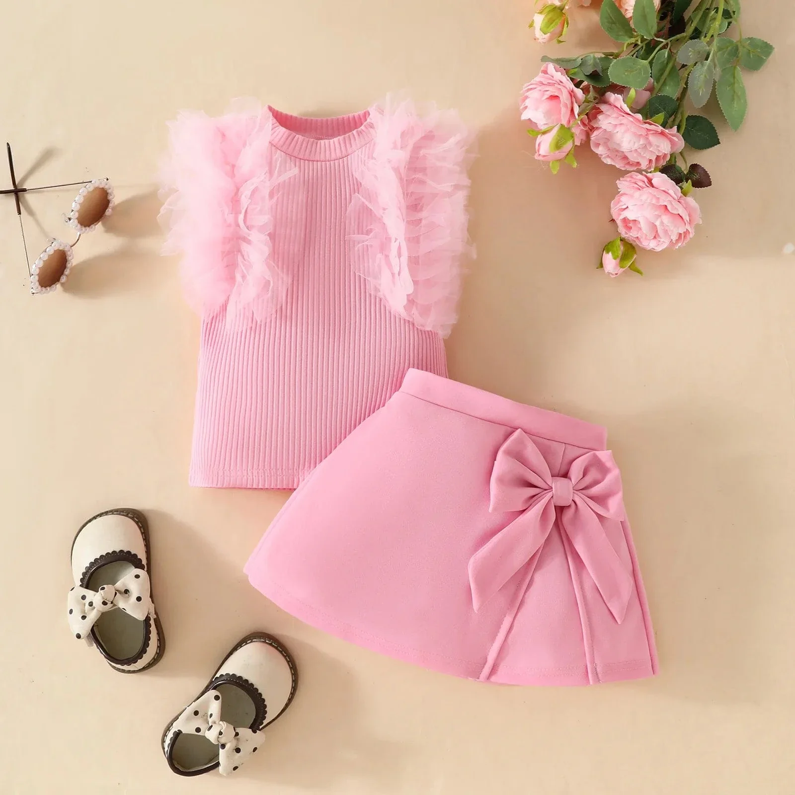 Baby Girl 3 Piece Outfit - Image 17