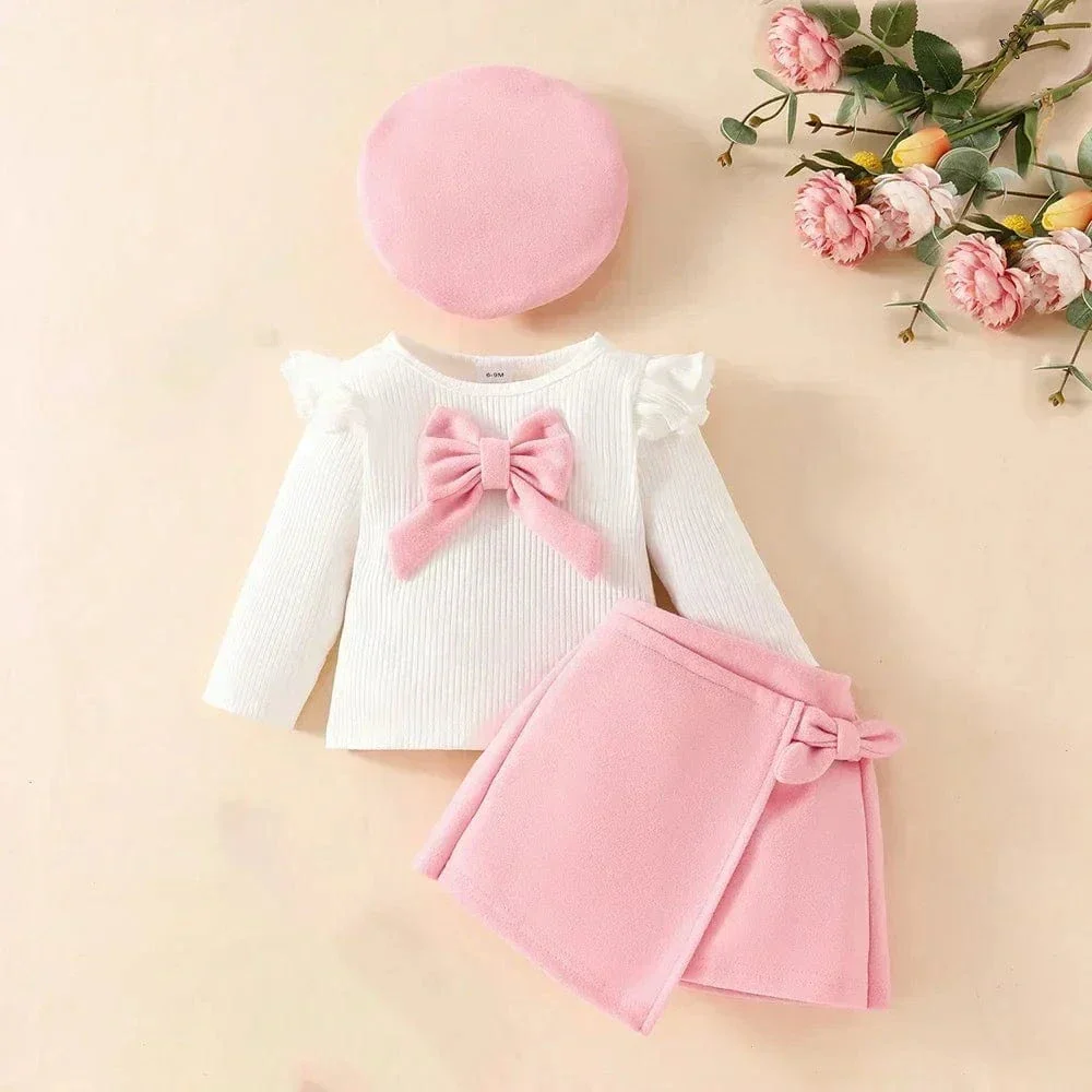Baby Girl 3 Piece Outfit - Image 18
