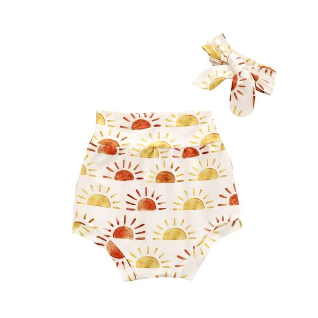 Baby Girl Bloomers and Headband - Image 3