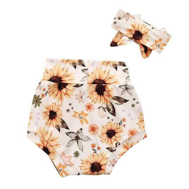 Baby Girl Bloomers and Headband - Image 5