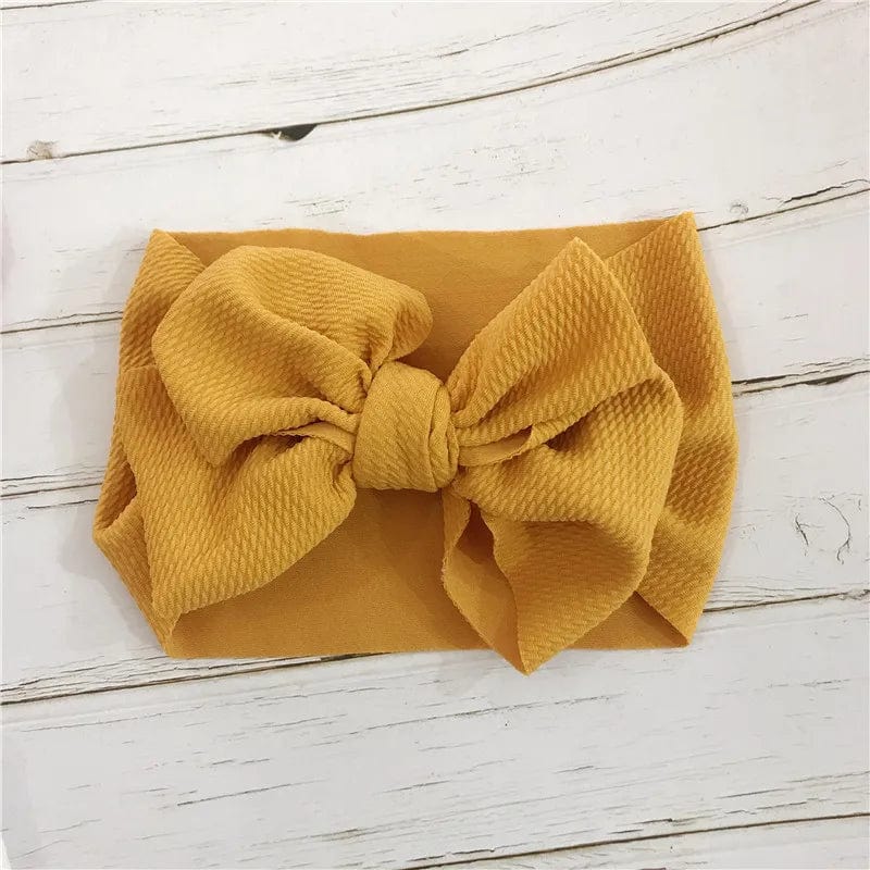 Baby Girl Soft Bow Headband - Image 12