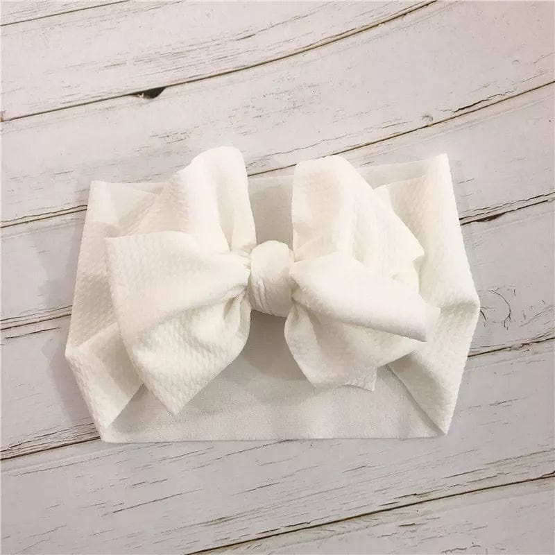 Baby Girl Soft Bow Headband - Image 8