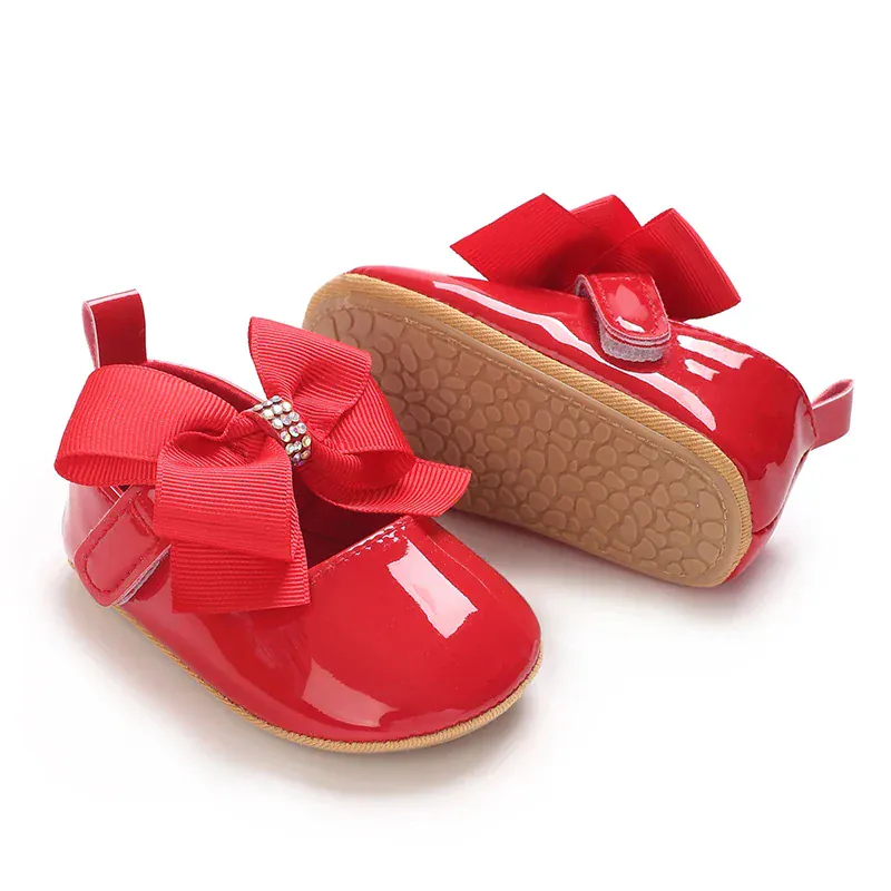 Baby Girl Soft Sole Crib Shoes - Image 2