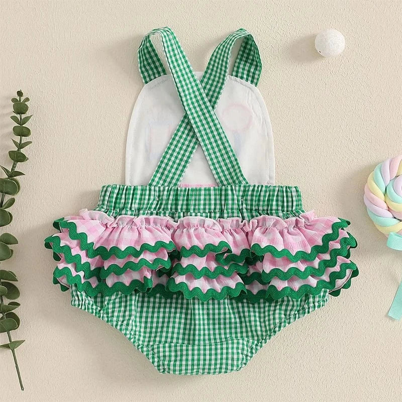 Baby Girl Summer Golf Romper - Image 5