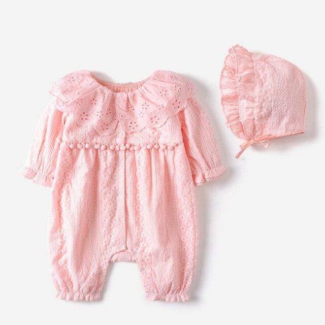 Baby Jumpsuit and Hat Set - Image 6