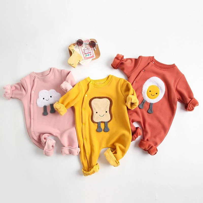 Baby Jumpsuits Fun Cartoon Design - Image 2