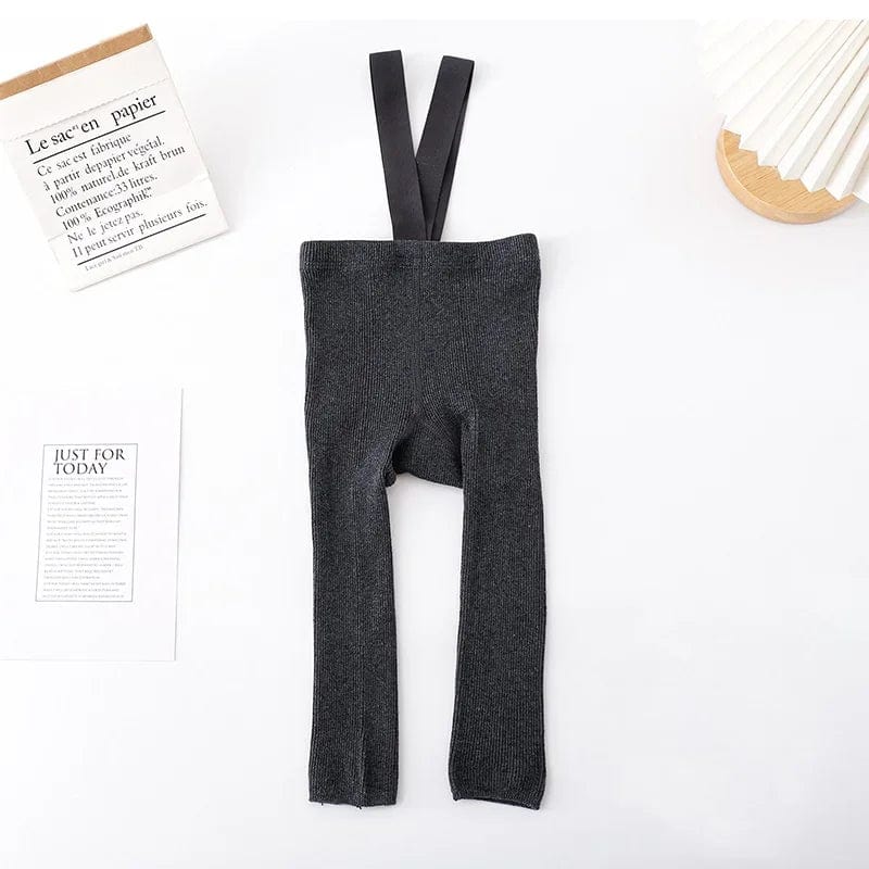 Baby Knit Suspender Pants - Image 11