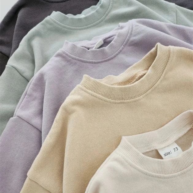 Baby Long Sleeve Sweatshirt Romper - Image 4