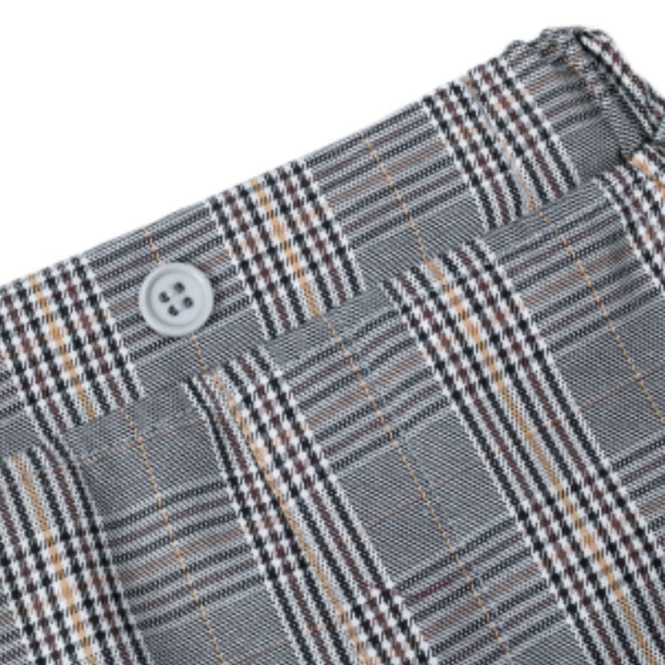 Baby Plaid Formal Outfit - Image 5
