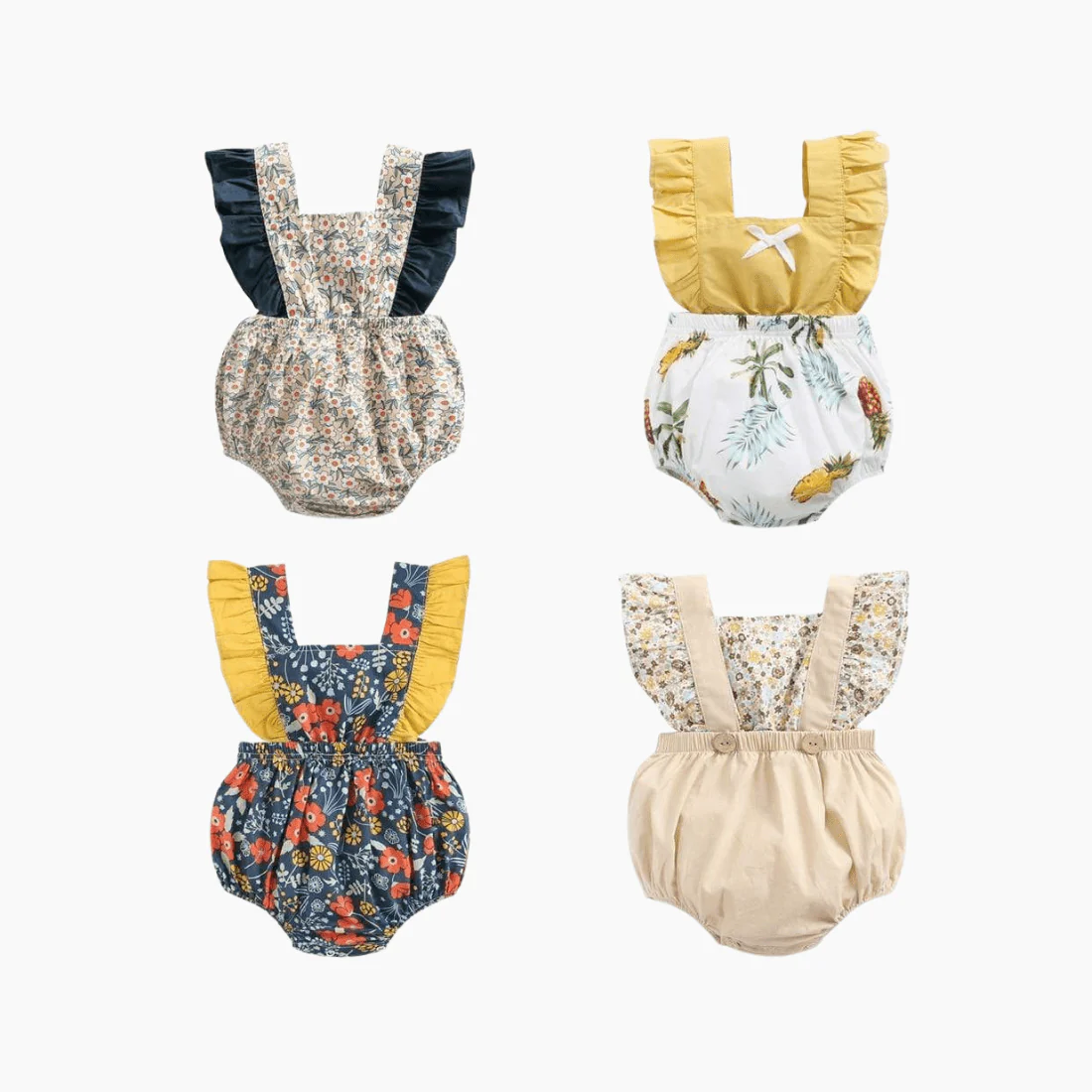 Baby Printed Rompers - Image 2