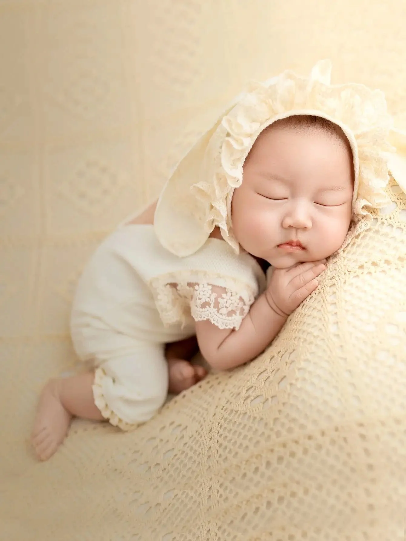Baby Rabbit Ears Romper and Hat Set - Image 3