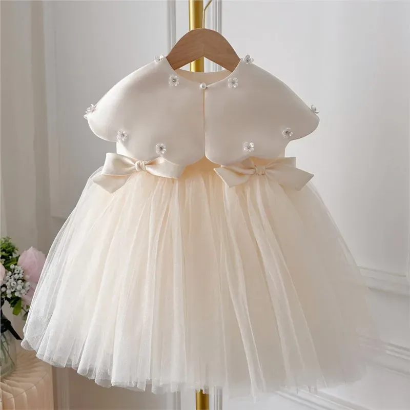 Baby & Toddler Silk and Tulle Princess Gown - Image 2