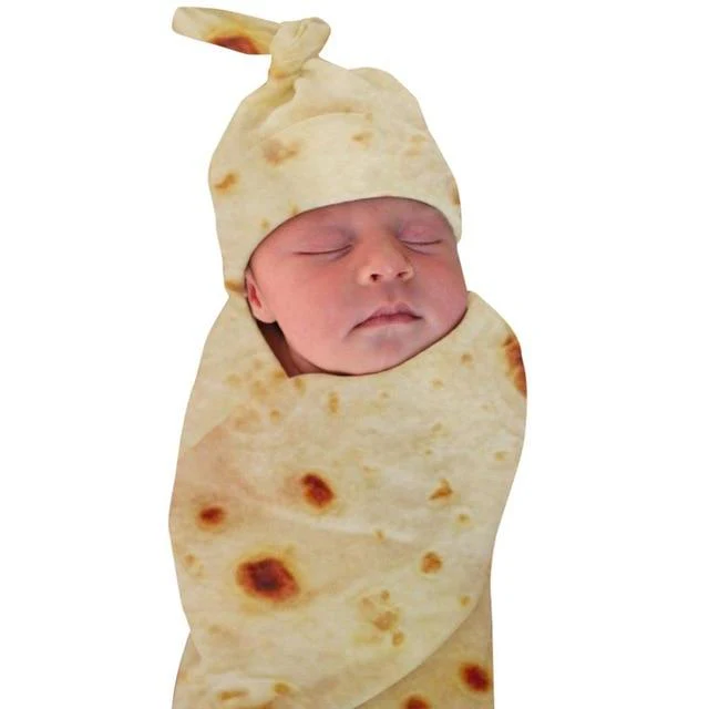 Baby Tortilla Swaddle - Image 3