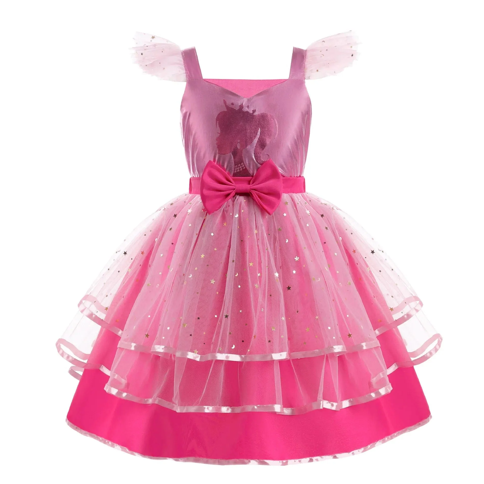Barbie Inspired Princess Cosplay Dress Set - Image 3